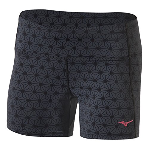 Pantalones cortos para correr Mizuno mujer transpirables con cintura elástica ligera
