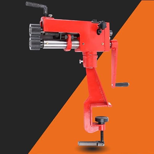 Miniatura 7 de Máquina formadora de bolas de chapa de 7 pulgadas con 6 juegos de moldes multifuncional para desbarbar bordes de corte de bordes de doblado de