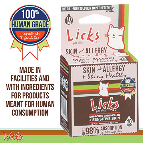 image for Licks Pill Free Licks Pill-Free Cat Skin & Allergy - Omega 3 Allergy R