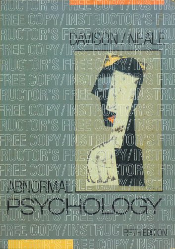 Davison: Abnormal Psychology 5ed (Inst