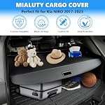 Cargo Cover for 2017-2023 Kia NIRO Retractable Trunk Cover - Image 3