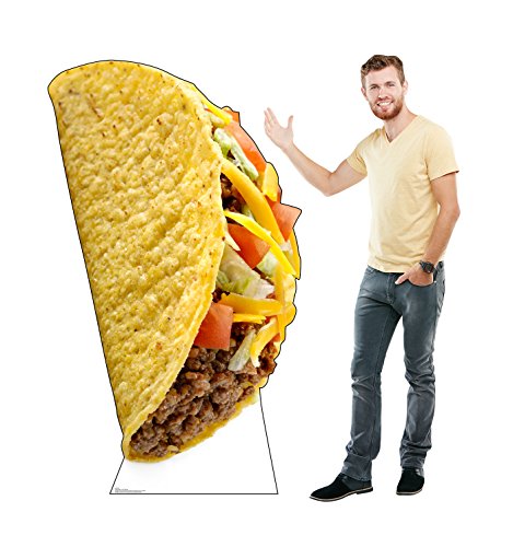 Image of Cardboard People Taco Life Size Cardboard Cutout Standup