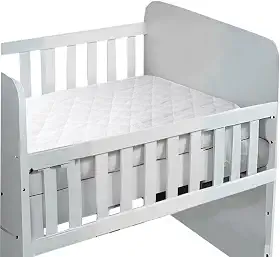 Protetor Colchão Mini Berço Bebe Antiacaro Anti Xixi Capa Impermeavel 100% Algodão Elastico, tamanho 10cm x 40cm x80cm(AxLxC)