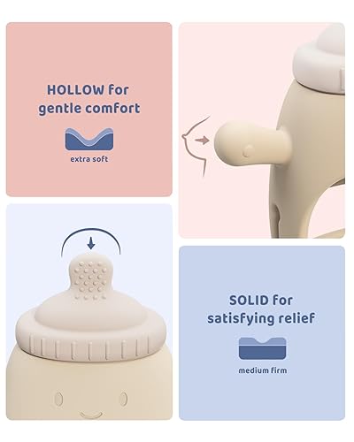 Miniatura 4 de 2 paquetes de juguetes de dentición para bebés durante más de 3 meses