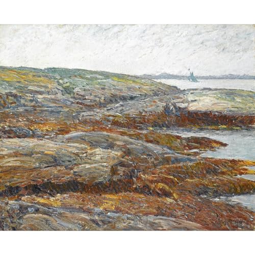 Impression sur toile Land's End Côte du Maine 1900 ARTICULOZY 101x127 cm