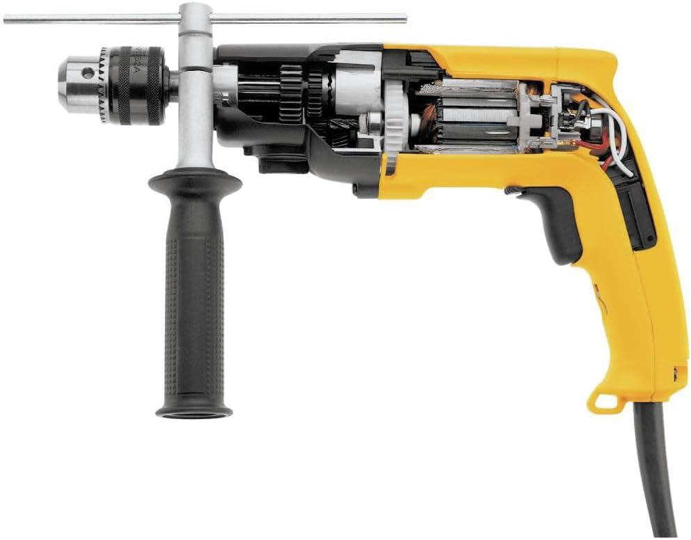 DEWALT Hammer Drill, 1/2-Inch, 7.8 -Amp, Dual Range (DW505)