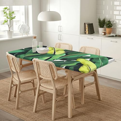 Nappe rectangulaire imprimée extensible et infroissable