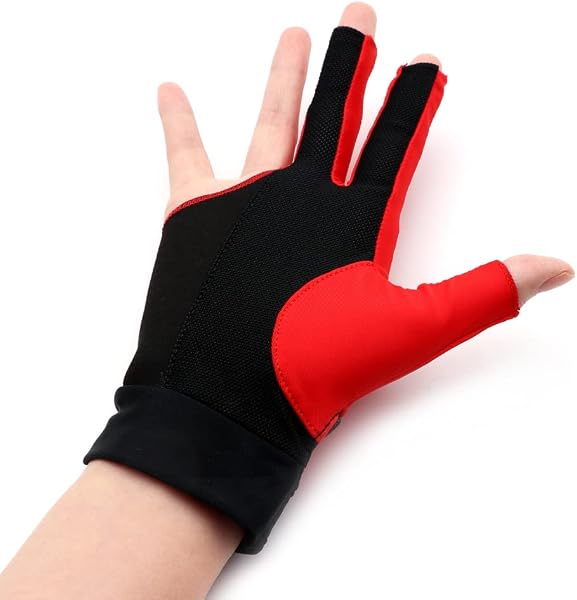 CUESOUL Les Gants de Billard Main Gauche/Droite de Pont - Convient pour Le Jeu de Billard/Snooker/carambole - 2