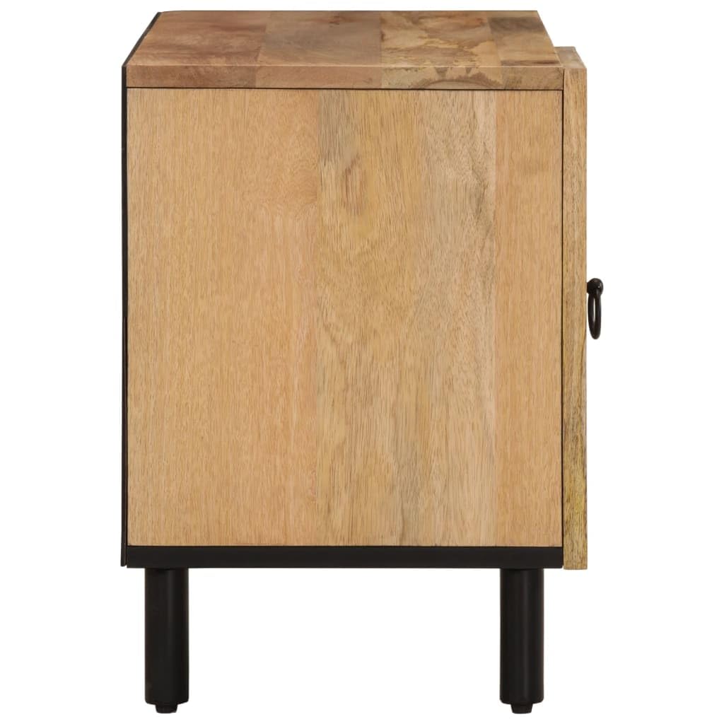 Mobile TV 80 x 31 x 46 cm, in legno massiccio di mango, mobile