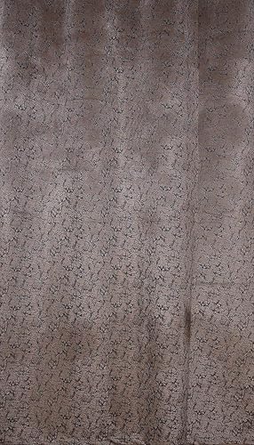 Image of Window Curtain 5 Feet Long for Living Room - Window Curtain Set of 1 Pcs Panel, Velvet Curtain Blackout & Stylish Parda for Home Decor & Office Brown Colour