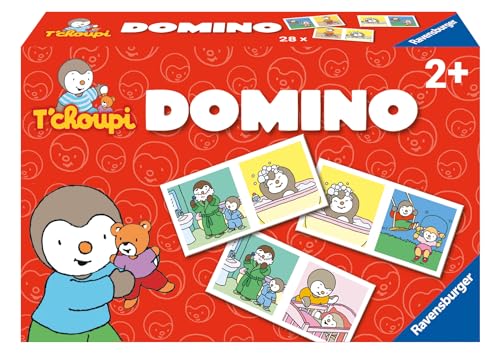 Ravensburger - Jeu Educatif - Domino - T'choupi - Un premier jeu éducatif mêlant observation,...