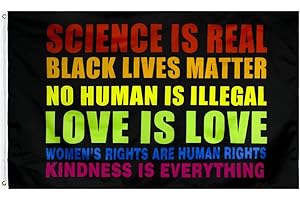 Impressive ANJOR Science Is Real Flag: Embracing Inclusivity and Patriotism