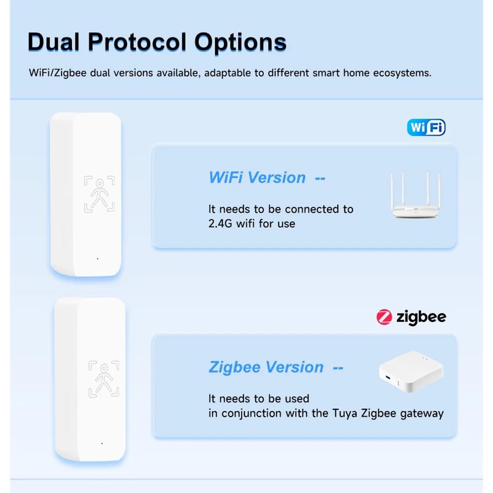 Tuya Zigbee 3.0 Sensore di movimento PIR Sensore intelligente APP Controllo remoto Smart Life Il gateway Tuya Zigbee è richiesto  30