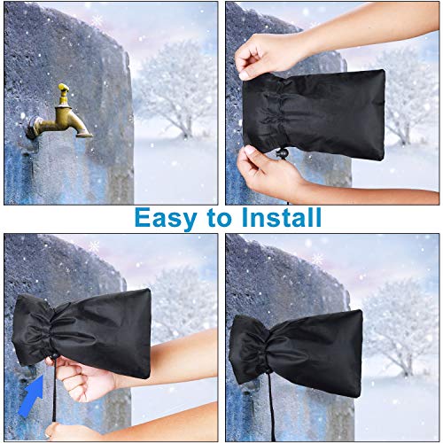 image for HOMMAND Outdoor Faucet Cover for Winter, 9