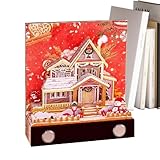 Photo Gallery keyubria blocco note natalizio, blocco note artistico,quaderni per le vacanze di natale con la neve dei cartoni animati - centrotavola decorativi da collezione blocco note artistico con intaglio per Photo Gallery keyubria blocco note natalizio, blocco note artistico,quaderni per le vacanze di natale con la neve dei cartoni animati - centrotavola decorativi da collezione blocco note artistico con intaglio per