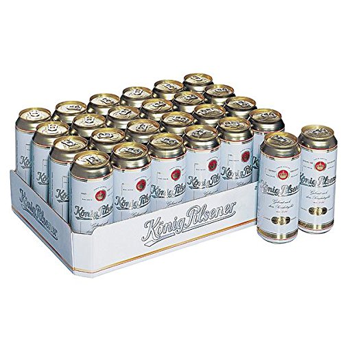 24 Dosen König Pilsener a 0,5L Dose 4,9% vol. inc. 6.00€ EINWEG Pfand