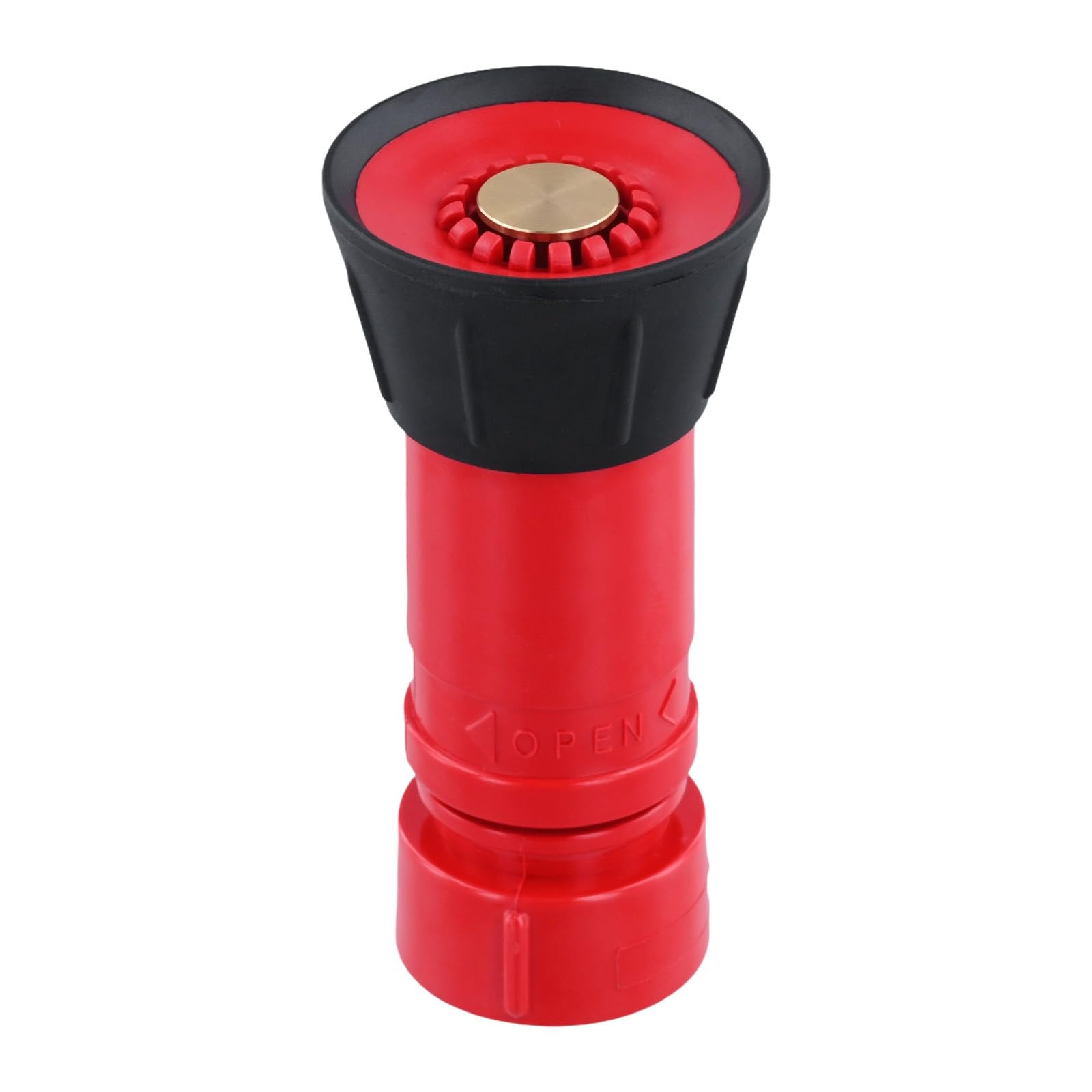 Besttoolifes Feuerschlauchdüse 1 Zoll, Hochdruck-Wassersprühdüse, robuste thermoplastische Konstruktion für Brandbekämpfung, Sprinkleranlagen