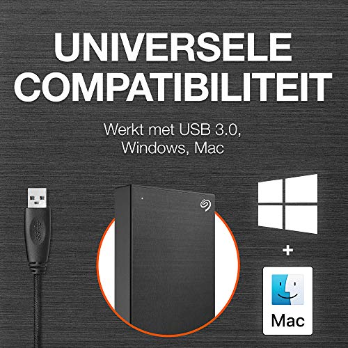 Seagate One Touch, 5 TB, Externe Harde Schijf, Zwart, USB 3.0, voor Windows & Mac, 1 jaar Mylio Create, 4 maanden Adobe… - Image 5