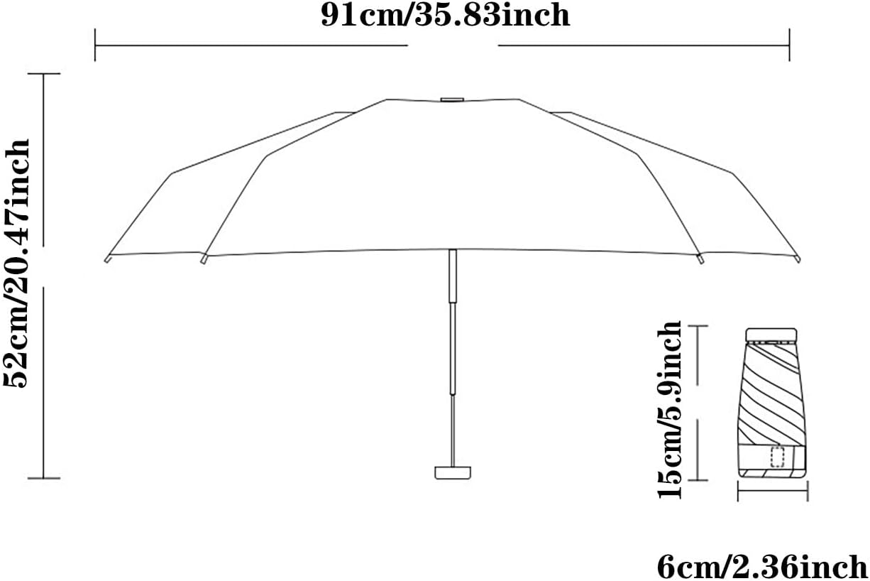 Ulalaza Vintage Princess Lace Sunny Rain Umbrella UPF 50+ UV Light Windproof Strong Auto Open/Close Anti-UV Portable Travel Umbrella with Reflective Stripes for Rain Sun Small Folding Backpack