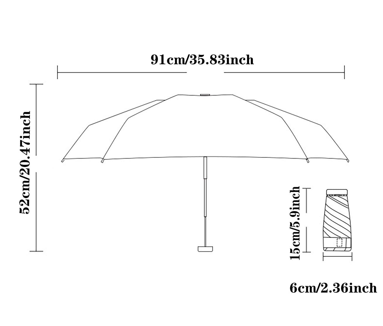 Ulalaza Vintage Princess Lace Sunny Rain UPF 91+ UV-Licht, winddicht, stark, automatisches Öffnen/Schließen, tragbarer Anti-UV-Reiseschirm mit reflektierenden Streifen für Regen und Sonne
