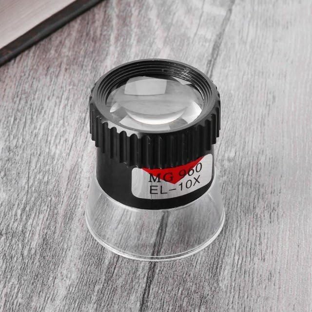 10X Monocular Magnifying Glass Loupe Lens Map Eye Magnifier Jewelry Repair Tool Visual Impairment Aids