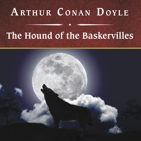 Cover art for The Hound of the Baskervilles, with eBook