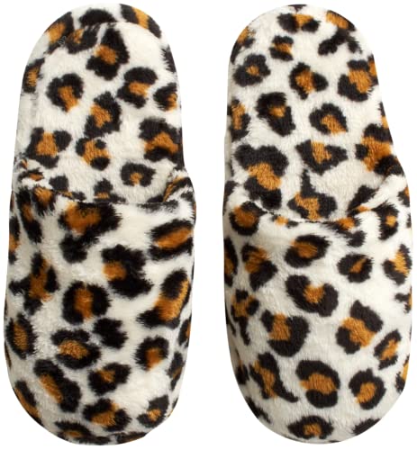 Sweet & Sassy Girls? Robe And Fuzzy Slippers ? 2 Piece Plush Unicorn Bathrobe And Slipper Set (Sizes 4-14), Size 4-6, Leopard #TOP5