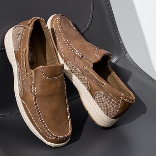 Vostey Men's Loafers & Slip-ons Casual Lightweight Boat Shoes Men4