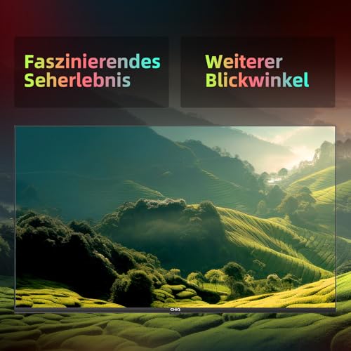 CHIQ TV L40QH7G 40 Zoll QLED TV, HDR10, Rahmenloses Design, Google TV, Google Assistant, Chromecast HDR10 und HLG, Quad-Core A55 CPU, WLAN, DBX-tv,Triple Tuner(DVB-T2/C/S2) – Bild 5