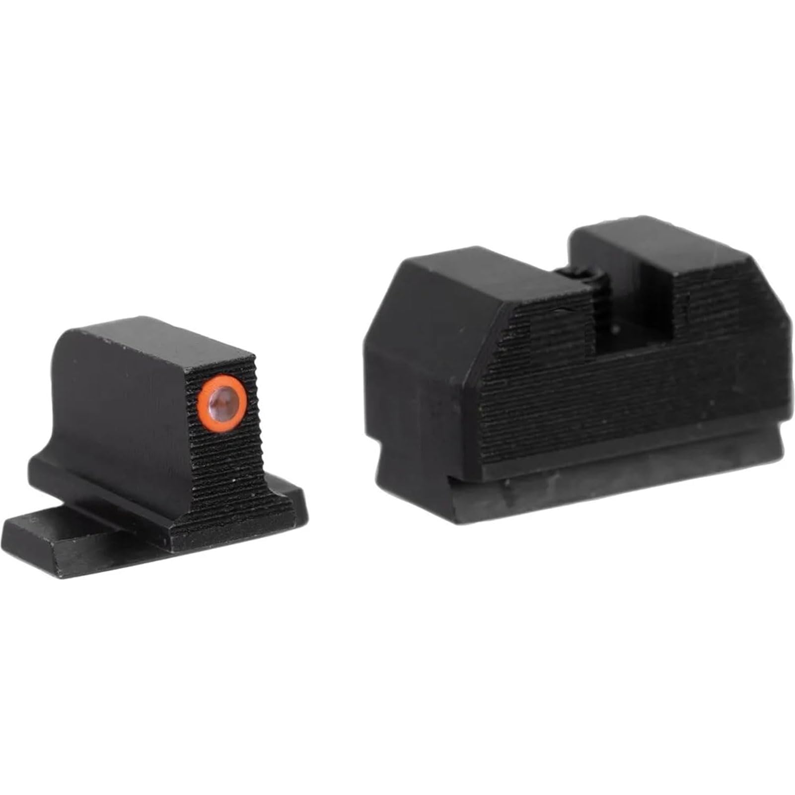 Night Fision Optics Ready Stealth Night Sight Set for Sig P365/P320 w/EPS - Orange Front, Blank Rear