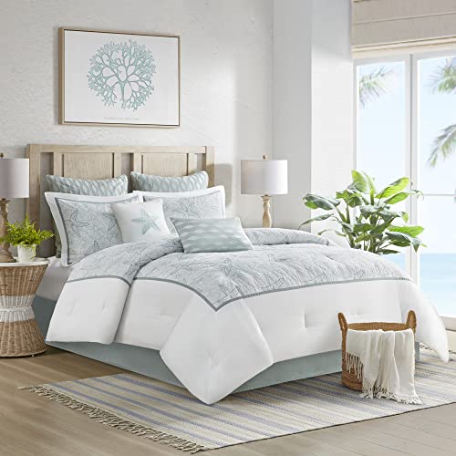 Harbor House Euro Sham, Cotton, Blue, 26" x 26", 66 x 66 cm (Pack of 1) - Image 3