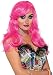 Forum Novelties Women's Wig-Pop Art Katie Kapow Party Supplies, Standard, Pink