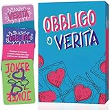 Wahrheit oder Pflicht - Paar Spiele für Paare, Erotik, Sex Spielzeug für Paare, Liebe Kartenspiel, Jahrestag Geschenk für Ihn & Sie, Partner Geschenke, Erotikspiele Freund, Sexspielzeug (Italiano)