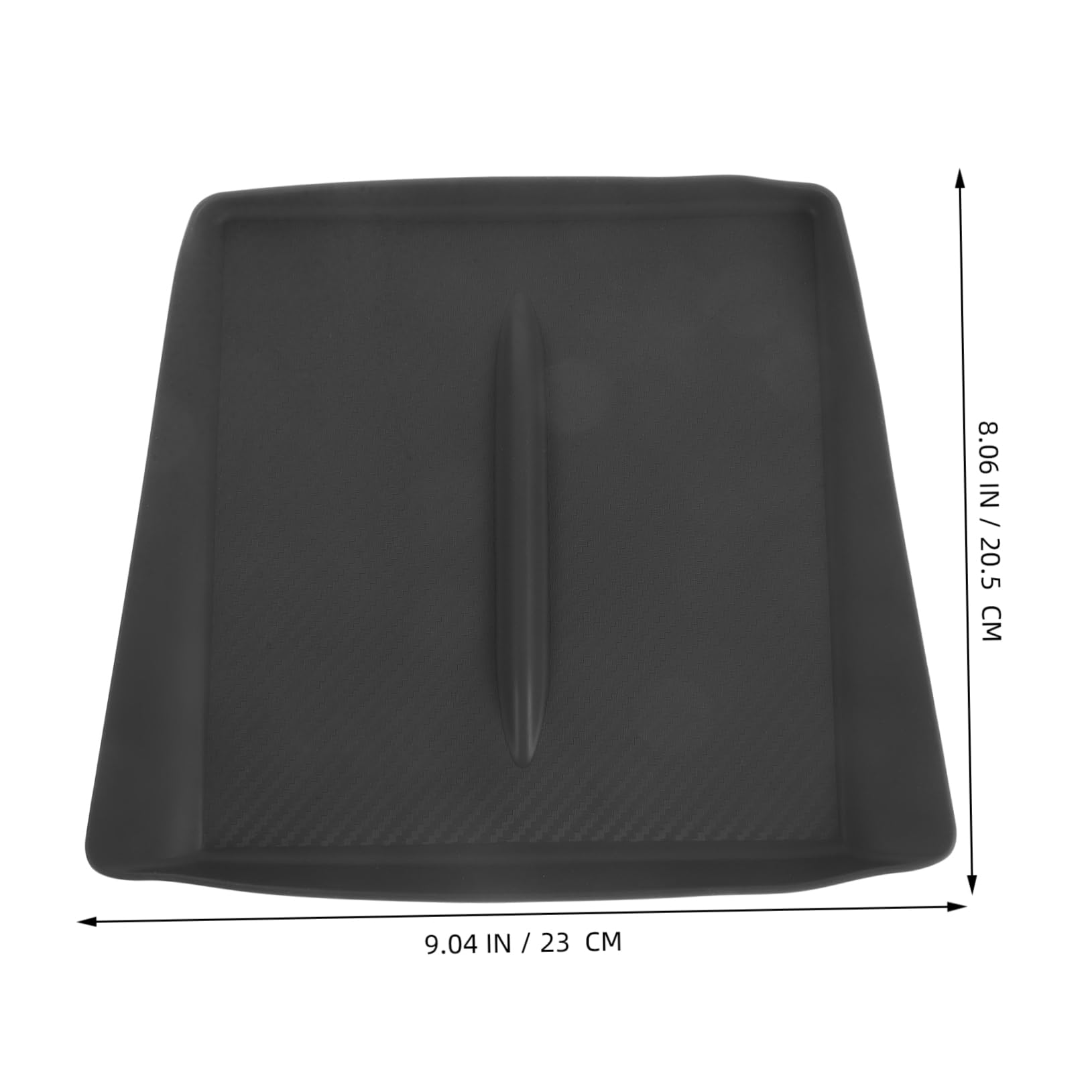 Alipis Cordless Charger Phone Pad for Y/3 Anti-Slip Center Console Mat Vehicle Dashboard Organizer