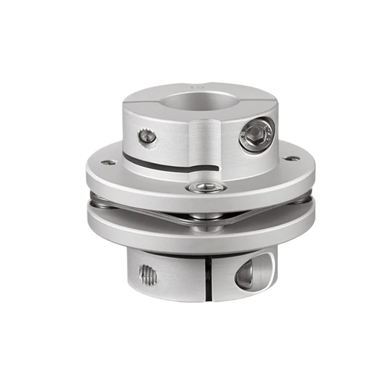 Accouplement à diaphragme simple et Double bride en alliage d'aluminium D56 L45mm, 1 pièce(12.7x12.7)