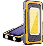 ✦【Luz COB Súper Brillante Y 3 Modos Iluminación】: LED COB de 40W y 1500 lúmenes. Esta luz de trabajo tiene 3 modos para satisfacer sus diferentes necesidades: alto brillo, bajo brillo y luz estroboscópica. Es fácil de operar, solo presione el botón para cambiar los niveles de brillo. La distancia máxima de iluminación es de 85 pies en modo de alto brillo. El tiempo de funcionamiento continuo alrededor de 8 horas en modo bajo y modo estroboscópico para emergencias.