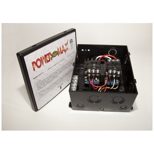 POWERMAX PMTS50 50 AMP 120 / 240 VAC AUTOMATIC TRANSFER SWITCH