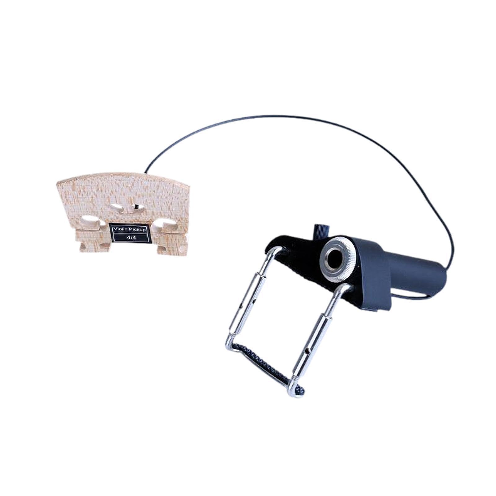 Baoblaze Micro pour violon CV-13, pont de violon, son acoustique, à Contact et clair, pour violon et mandoline