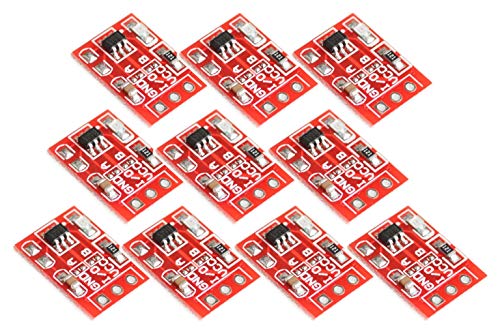 TTP223 Módulo de Interruptor Táctil Capacitivo 10 Piezas con Modo de Bloqueo/No Bloqueo