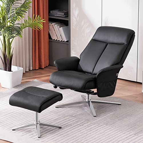 Sillón Chocolate Piel Sintética Plegable miniatura 4