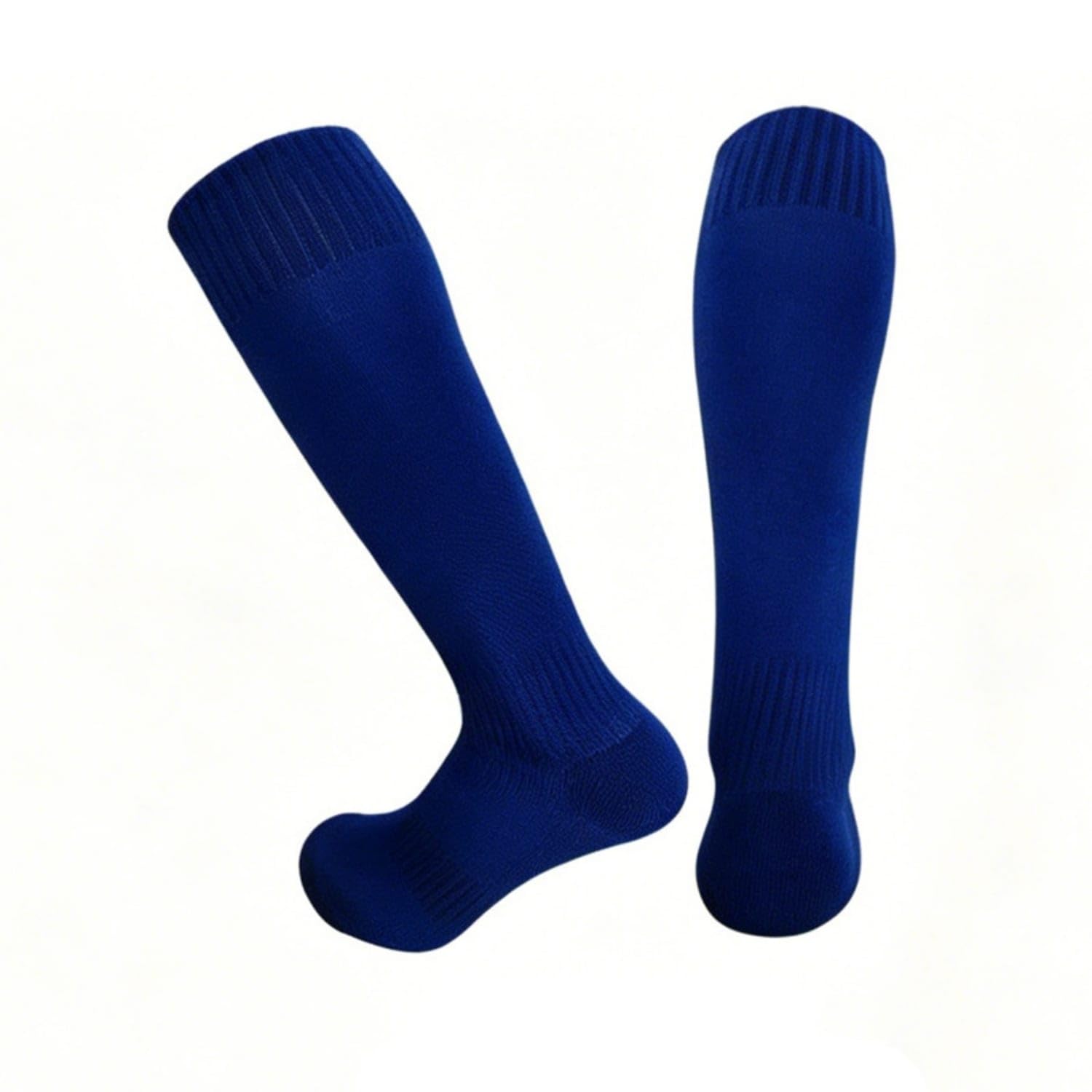 URJIX™ Reinforced Heel Knee-High Socks Lightweight Adult Dark Blue | Enhanced Durability Dark Blue Adult-picture-18
