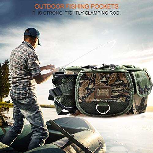 Sunnyflowk Borsa da pesca Attrezzatura da pesca