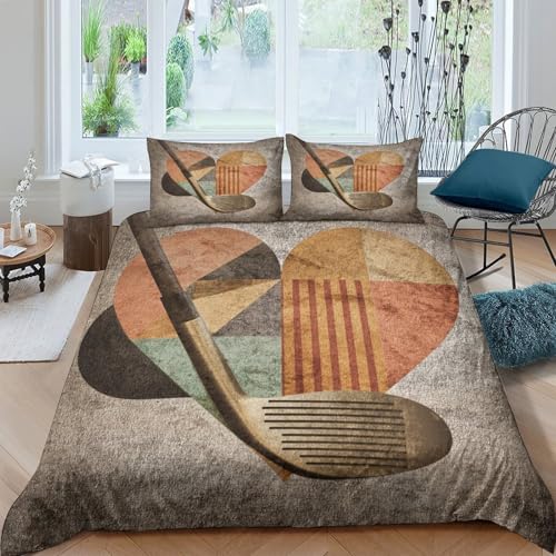 Housse de couette club de golf imprimée 3D microfibre pour enfant - 4