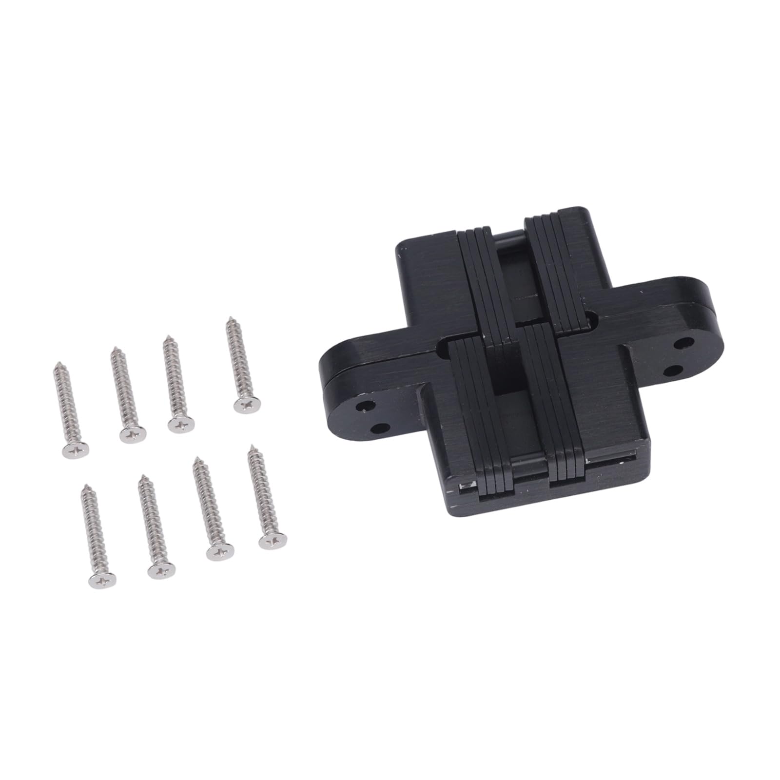 Apglsxy G Stainless Steel Crosses Hinge For Concealed Doors Invisible Appearance Rustresistant For Bathroom Use Hidden Hinge For Foldin Door