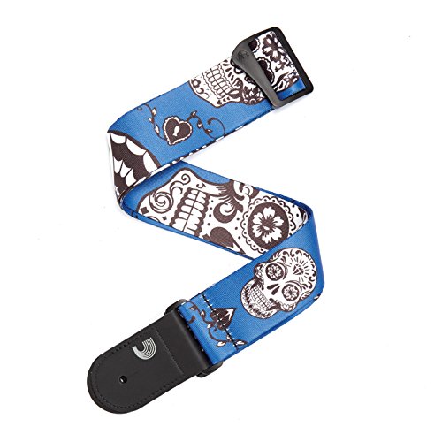 Sangle pour guitare en polyester Planet Waves P20W1415 de 2 pouces coloris bleu