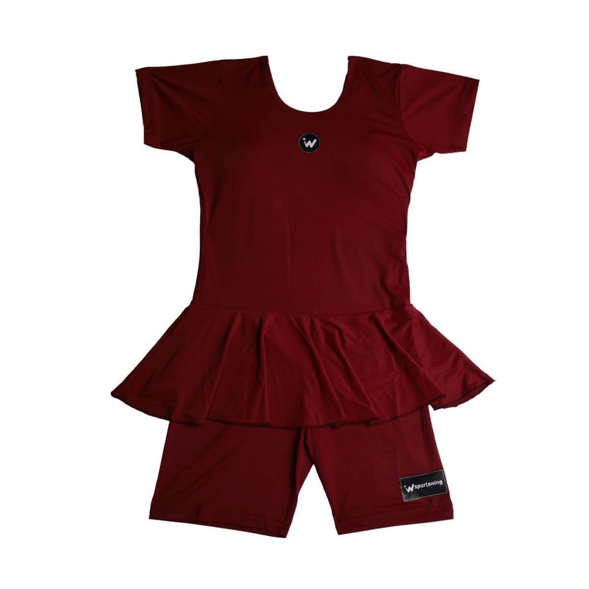 sports wing Women Swimming Frock Suit-picture-22