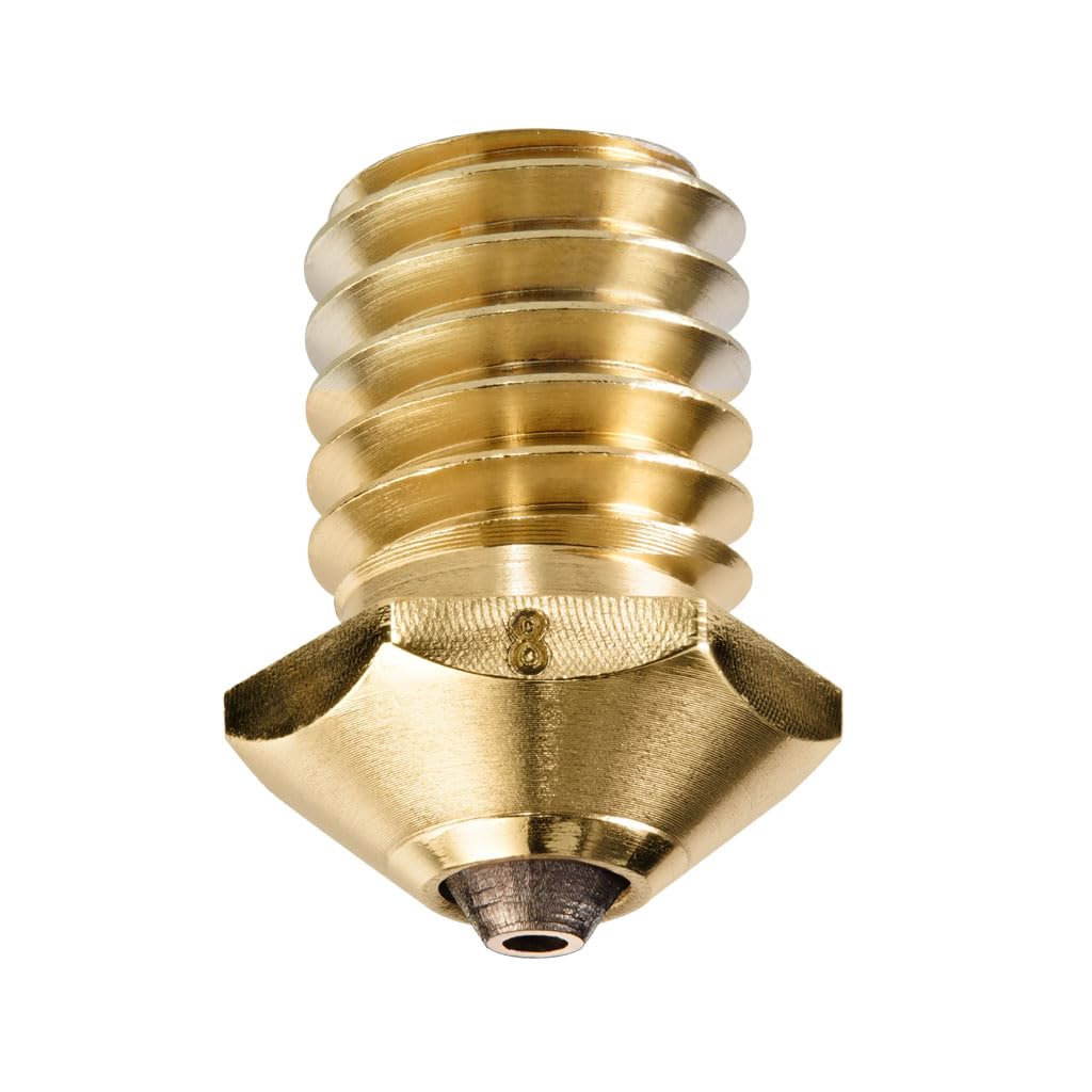 DUROZZLE Diamond PCD Nozzle 0.8mm for Bambu Lab P1P / P1S / X1 / X1C 3D Printer Upgrade TZ2.0 Hotend, Hardened High Precision