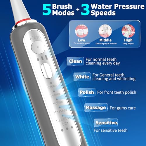 Brosse à dents électrique avec hydropulseur pour votre routine - 4
