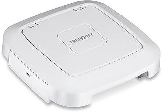 TRENDnet AC1200 Dual Band PoE Access Point, 867 Mbps WiFi AC+ 300 Mbps WiFi N Bands, Client, WDS, AP, WDS Bridge, WDS Station, Repeater Modes, Easy Install, TEW-821DAP