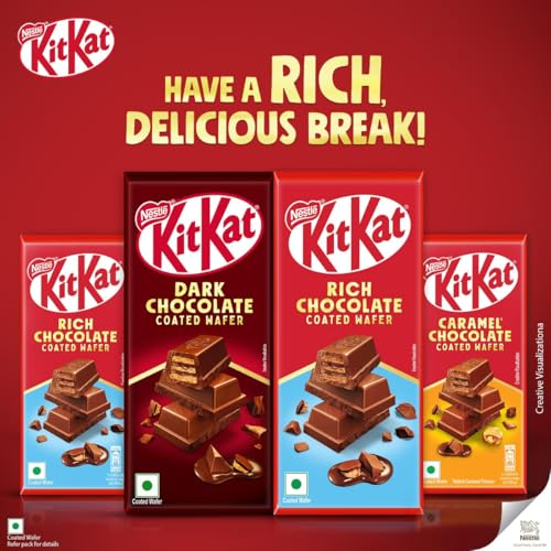 Image of Nestle KitKat Delights Rich, 900 g, Pack of 12.